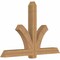 Ekena Millwork Redmond Smooth Timber Gable Bracket, Western Red Cedar, 72"W x 48"H x 5 1/2"D x 5 1/2"F, 16/12 Pitch GBW072X48X0606RED00SWR - alternate 2